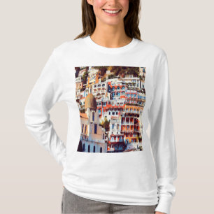 ldp POSITANO - town - church Santa Maria Assunta - T-Shirt