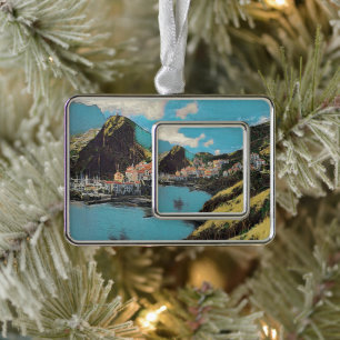 ldp QUINTA DO LORDE - Madeira - Silver Plated Framed Ornament