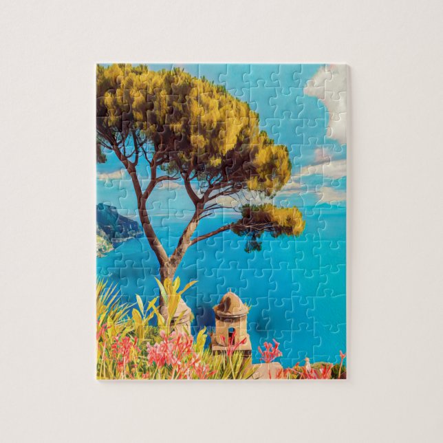 ldp RAVELLO - The garden of Villa Rufolo Jigsaw Puzzle (Vertical)