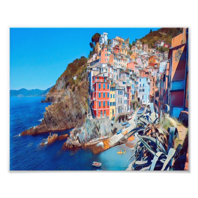 ldp RIOMAGGIORE - Cinque Terre - Photo Print (Front)