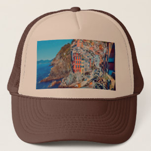 ldp RIOMAGGIORE - Cinque Terre - Trucker Hat