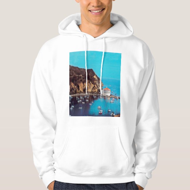 ldp SANTA CATALINA ISLAND - harbour - Hoodie (Front)