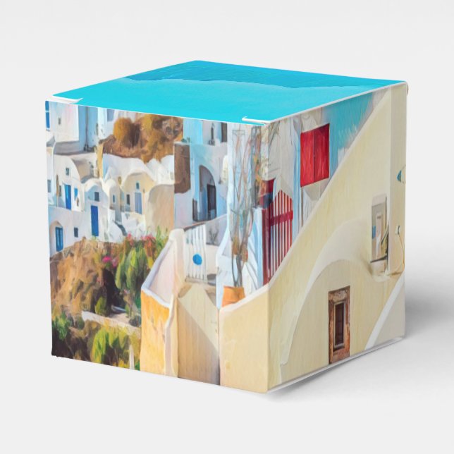 ldp SANTORINI - panorama - Favour Box (Front Side)