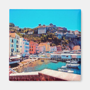 ldp SORRENTO - panorama - beach - Magnet