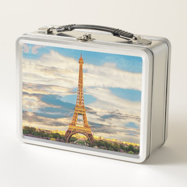 ldp TOUR EIFFEL - Paris - view - Metal Lunch Box (Front)