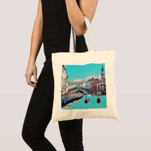 ldp VENICE - gondolas - rialto - Tote Bag