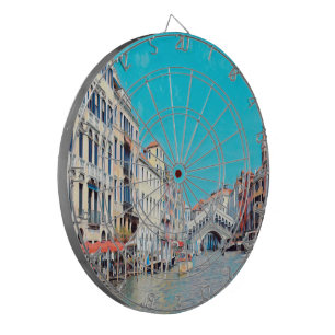 ldp VENICE - Grand Canal - Rialto beach - Dartboard