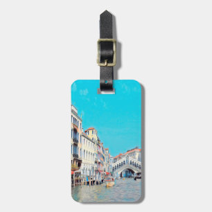 ldp VENICE - Grand Canal - Rialto beach - Luggage Tag