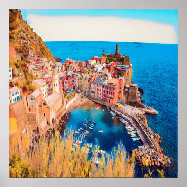 ldp VERNAZZA - Cinque Terre - Poster (Front)