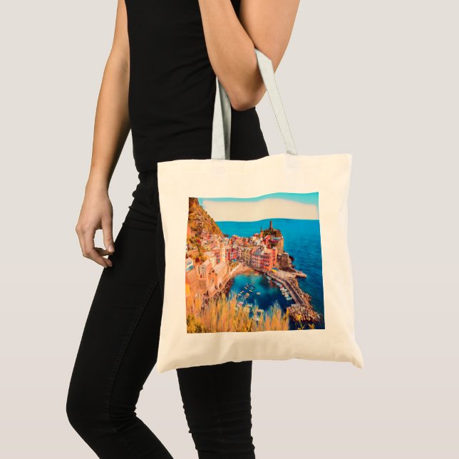 ldp VERNAZZA - Cinque Terre - Tote Bag (Front (Product))