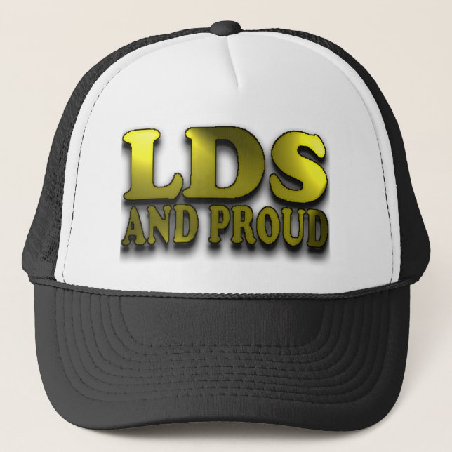 LDS and Proud Trucker Hat (Front)
