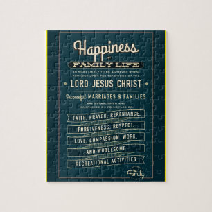 LDS Family Proclamation puzzle. Jigsaw Puzzle