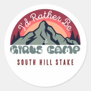 LDS Girls Camp Cute Custom Sticker