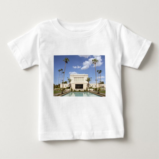 lds mesa arizona temple mormon picture baby T-Shirt (Front)