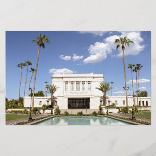 lds mesa arizona temple mormon picture stationery