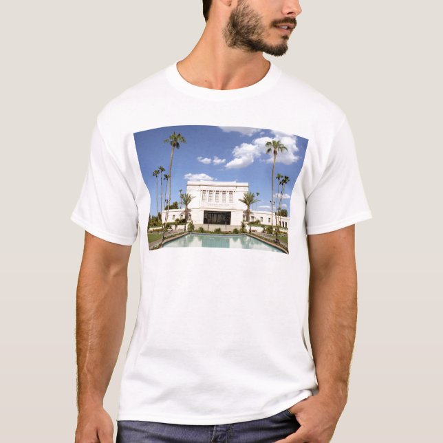 lds mesa arizona temple mormon picture T-Shirt (Front)