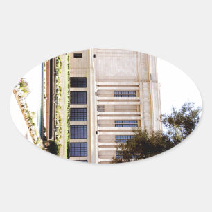 lds mormon mesa arizona temple picture oval sticker