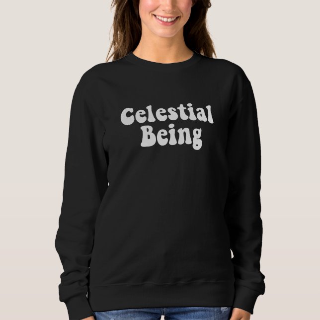LDS Mormon Missionary Celestial Being P Day Sweatshirt (Front)
