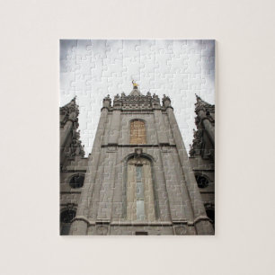 LDS Mormon Salt Lake City Temple photograph Jigsaw Puzzle