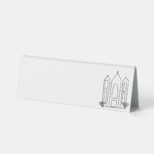 LDS Salt Lake City Temple simple modern mormon