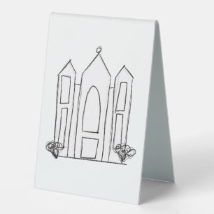 LDS Salt Lake City Temple simple modern mormon