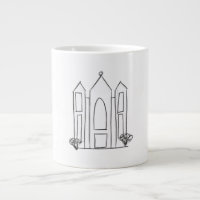 LDS Salt Lake City Temple simple modern mormon