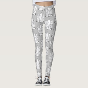 LDS Salt Lake City Temple simple modern mormon  Leggings