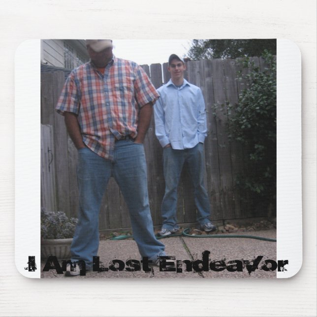 le 14, I Am Lost Endeavour Mouse Pad (Front)