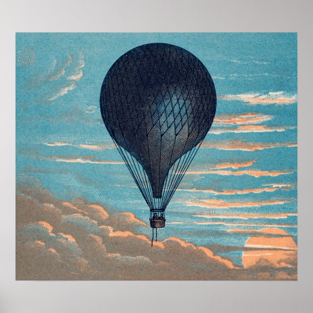 Le Ballon Hot air balloon poster (Front)
