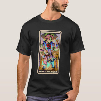 Le Bateleur The Magician Tarot Inspired Art T-Shirt