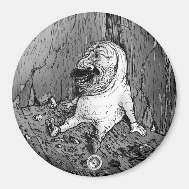 le bébé moustatchu - magnet -001 (Front)