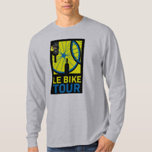 Le Bike Tour Art T-Shirt
