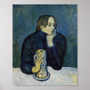 Le Bock (Portrait of Jaime Sabartés) Poster