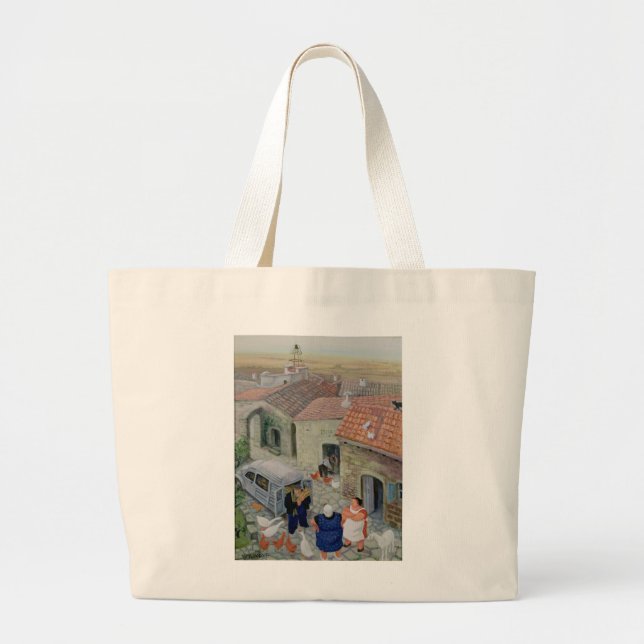 Le Boulanger Large Tote Bag (Front)