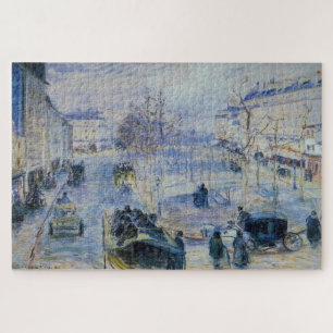 Le Boulevard de Clichy (1880) by Camille Pissarro Jigsaw Puzzle