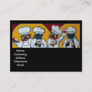 " Le Cafe Chef Pet Profile Cards