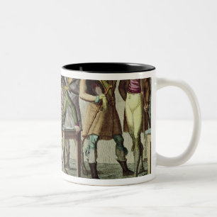 Le Cafe des Incroyables, 1797 Two-Tone Coffee Mug