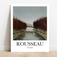 Le canal by Henri Rousseau