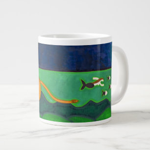 Le Cap de Roccapina et son Lion 2014 Large Coffee Mug