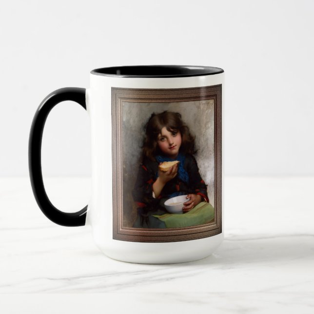 Le Casse-Croûte by Léon-Jean-Basile Perrault Mug (Left)