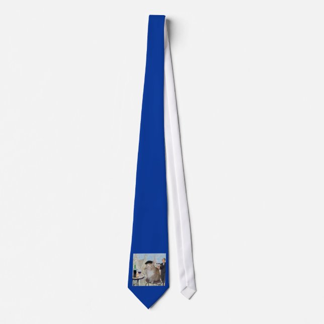 Le Cat du Cafe Tie (Front)