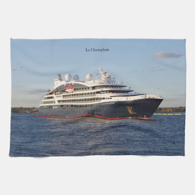 Le Champlain kitchen towel (Horizontal)