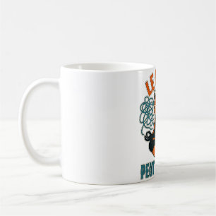 Le chaos peut attendre – panda roux zen coffee mug