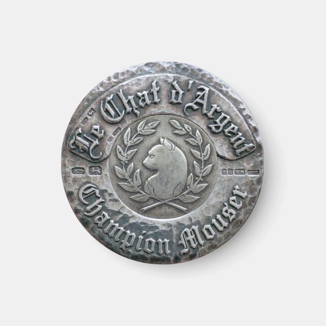 Le Chat d'Argent Champion Mouser  Magnet (Front)