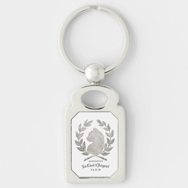 Le Chat d'Argent  Key Ring (Front)