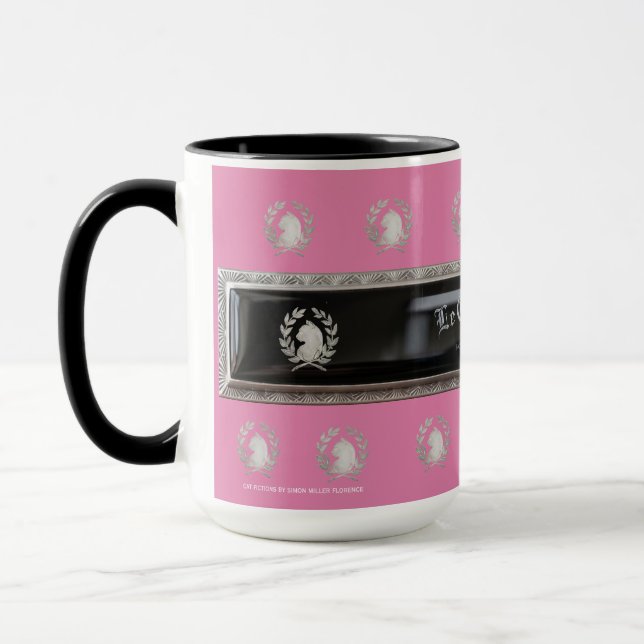 Le Chat d'Argent Power Cat Mug | Chic Parisian  (Left)