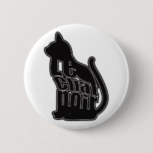 Le Chat Noir 6 Cm Round Badge