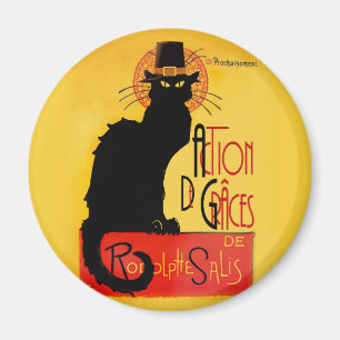 Le Chat Noir - Action De Grâces Magnet