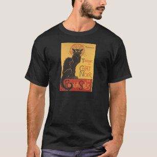 Le Chat Noir Art Print T-Shirt