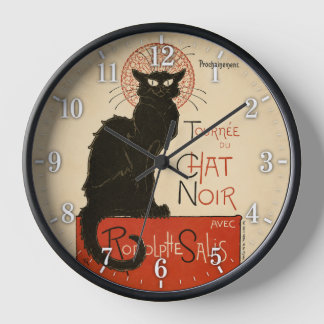 Le Chat Noir Clock